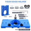 Kaelah Hinge Drilling Template, Pot Hinge Template Set Door Hole