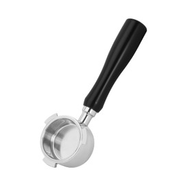 La mellowe 51mm Bottom Porta Filter for EC885/EC680 - Precision Filter Basket Non-Pressurized Dedeca Alte Espresso Anti-Pollen Ergonomic Handle Crema Extract