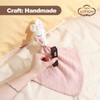 Plush Baby Rattle and Soft Doll Set – Handmade Crochet