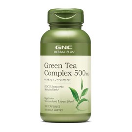 Té Verde Suplemento de té verde, Envase con 100 Cápsulas para Uso Diario