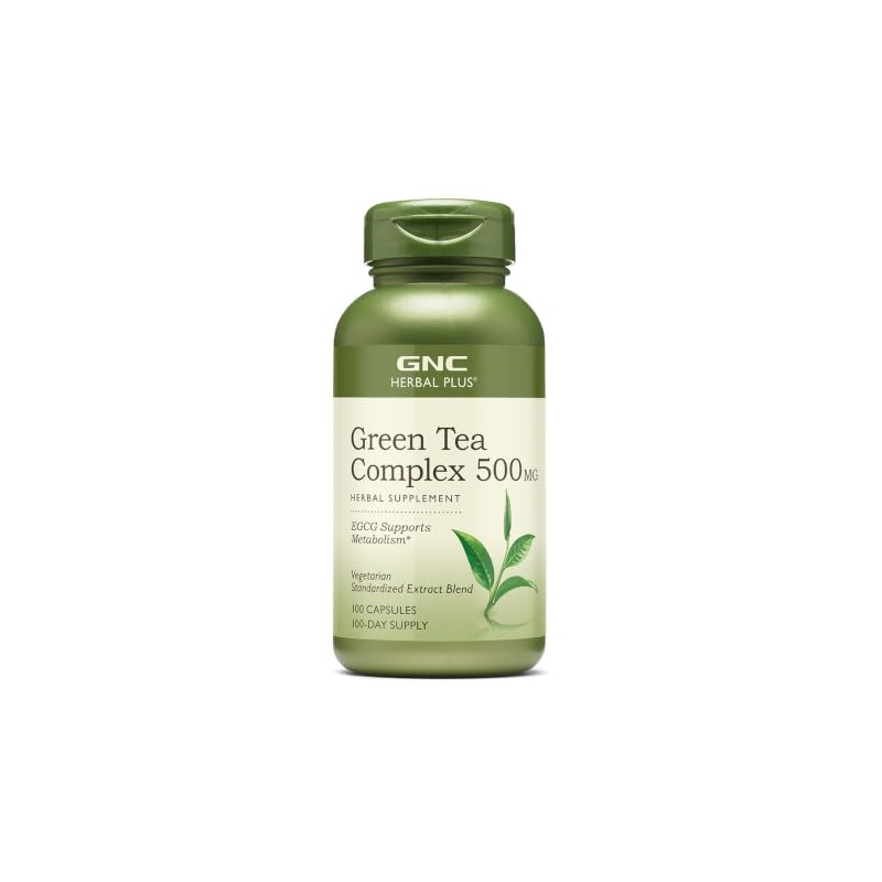 Té Verde Suplemento de té verde, Envase con 100 Cápsulas