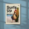 Surfs Up Chicken Joe Print, Premium Artwork Film Poster, Wall