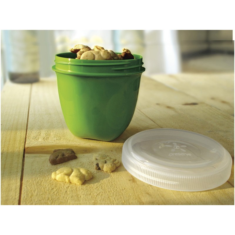 Preserve Food Storage Container, 8 Ounce/Mini, Made from Recycled Plastic,