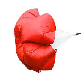 Running Resistance Parachute Parachute Red