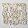 Fennco Styles Handmade Crochet Traycloth Cotton Doilies (4-inch Square Set