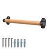 SELEWARE 12 inch Playground Safety Handle Wood Kids Playground Grab