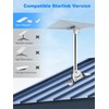 Starlink Gen 3 Roof Mount Kit, Adjustable Pipe Adapter and