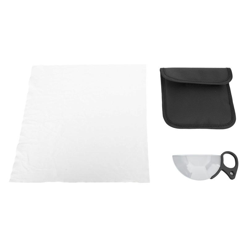 79mm Handheld Subtle Kaleidoscope Prism Semicircular Glass Filter Special Effects