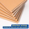 Occasional Motto 6-Pack Blank Premium Hardcover Top Spiral Notebooks |