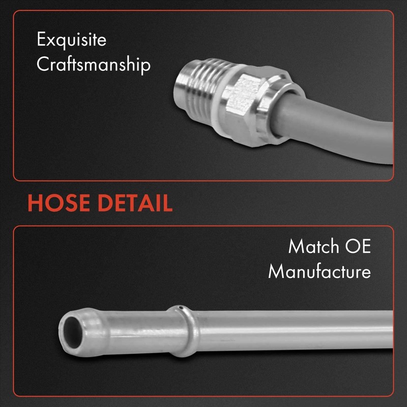 A-Premium Power Steering Return Hose Line Assembly Compatible with Ford