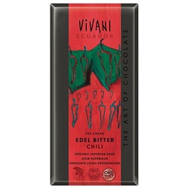 Vivani Elegant Bitter with Chilli 70% Cocoa, 100 g