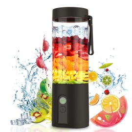 2024 [Upgrade] Portable Blender, Blender for Shakes and Smoothies, Personal Blender, 4500mAh battery operated blender,20OZ cups with 10 Blades for Kitchen, Traveling