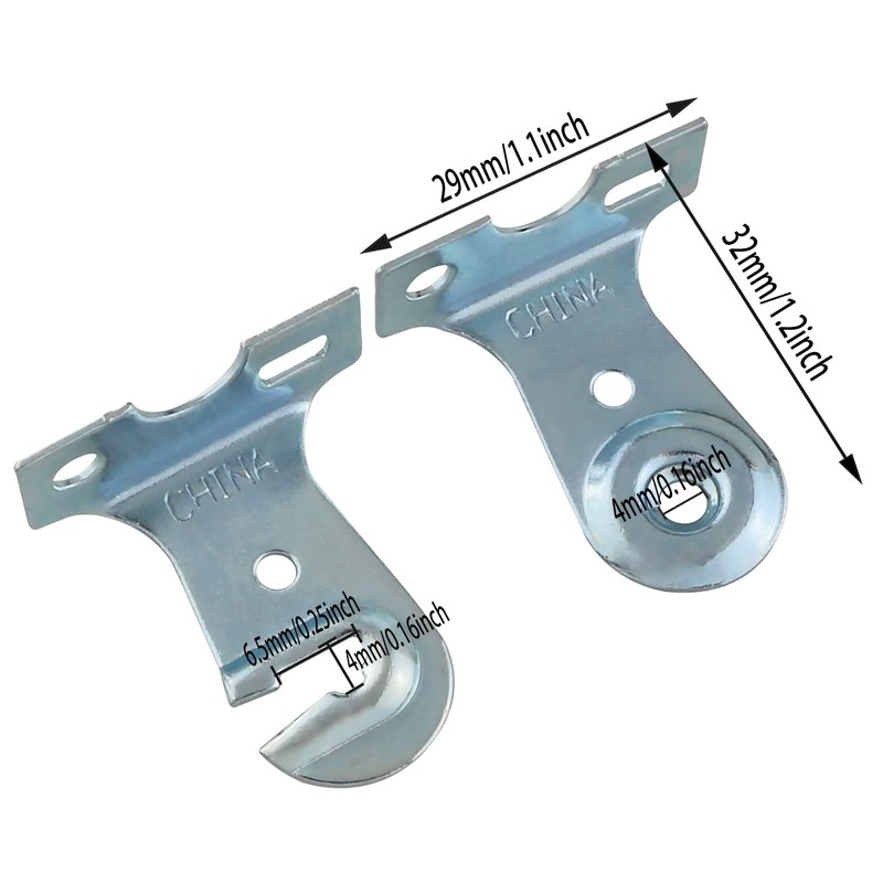 Roller Window Shade Mount Bracket ZZLZX 1 Pair Roller Window
