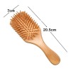 Cepillo Madera Bambú Natural Ecológico Peine Cabello Full Veraly