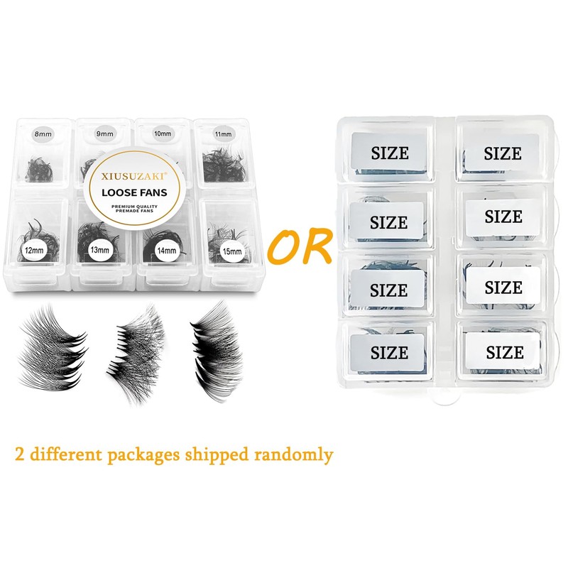 Premade 600 Lash Fans 12D Volume Eyelash Extensions 0.07mm D