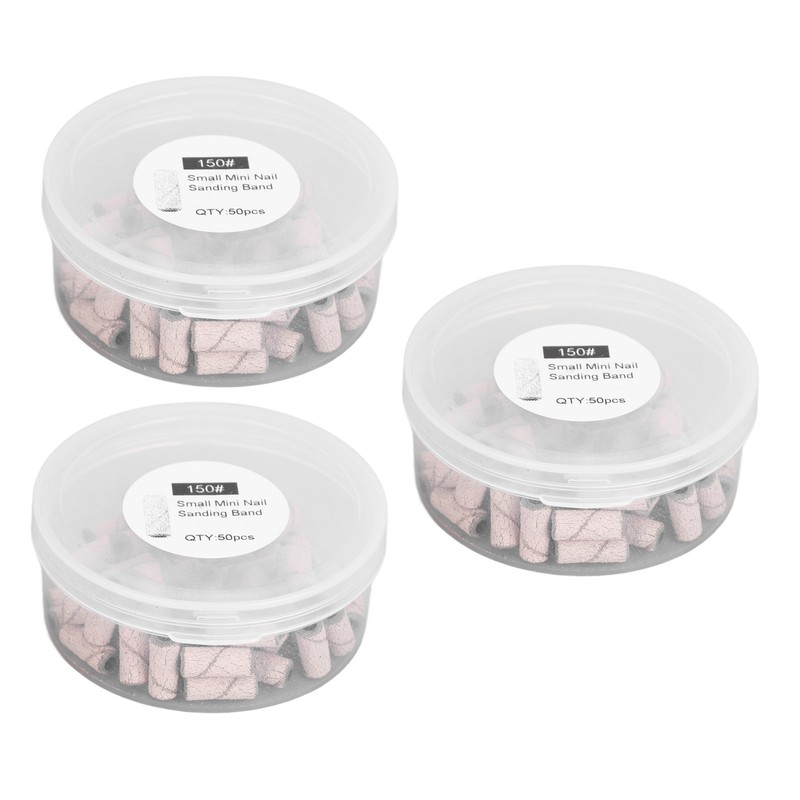 Nail Art Sanding Caps Dead Skin Removal Manicure Polishing Grinding