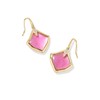 Kendra Scott Womens Joelle Drop Earrings Gold Azalea Illusion One