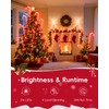COOLWUFAN 24 Pack 22" Solar Candy Cane Lights Outdoor, 216