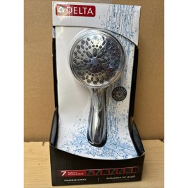 Delta 7 Setting Sprays Handshower Hand Held Shower Head Chrome Silver 75701CSN