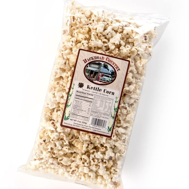 Troyer Cheese Locally-Made Kettle Corn (3 bags)