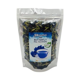 Butterfly Pea Flower Tea Butterfly Pea Tea Rich in Antioxidants Edible Dried Herbal Flowers for Blue & Purple Drinks and Food Coloring 100 g.