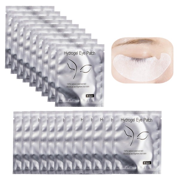 Eyelash Extensions Under Eye Gel Pads 50 Pairs U-Shape Lint-Free