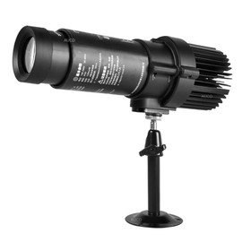 20W LED Static HD Zoom AD Logo Advertise Projector Lamps for Pubs Clubs Bands Disco DJ Party Indoor Show GOBO Advertising Lights NO Card