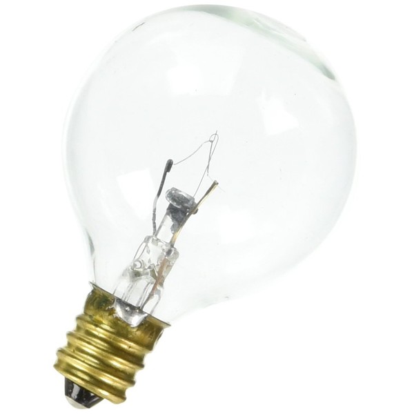 Westinghouse Lighting 0383100, 10 Watt, 120 Volt Clear Incand G12.5 Light Bulb, 1500 Hour 58 Lumen