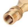 01 Fountain Nozzle, Water Fountain Nozzle Fan Shaped Brass Fountain