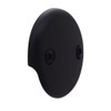 Westbrass Twist & Close Tub Trim Set with Two-Hole Overflow