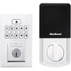 Kwikset 9260CNT-514S Contemporary SmartCode Keypad Electronic Deadbolt SmartKey Matte Black