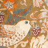 Creative Co-Op Cotton Velvet Birds and Flowers Lumbar Pillow, Multicolor