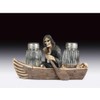 Everspring New Grim Reaper in a Bone Row Boat Salt