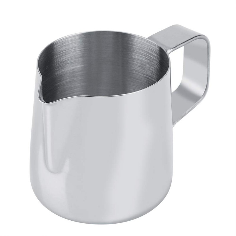 Coffee Pitcher, Stainless Steel Milk Frothing Cup Coffee Pitcher Jug