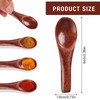 Katyjun Pack of 11 Mini Spice Spoons, 6 cm Wooden