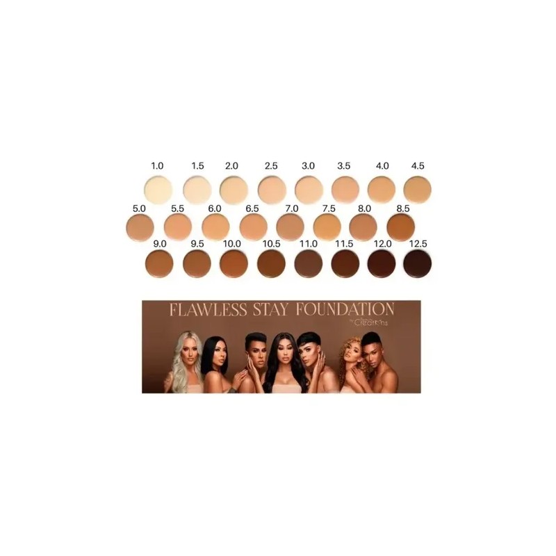 Base Maquillaje Beauty Creations Stay Flawless 100% Original