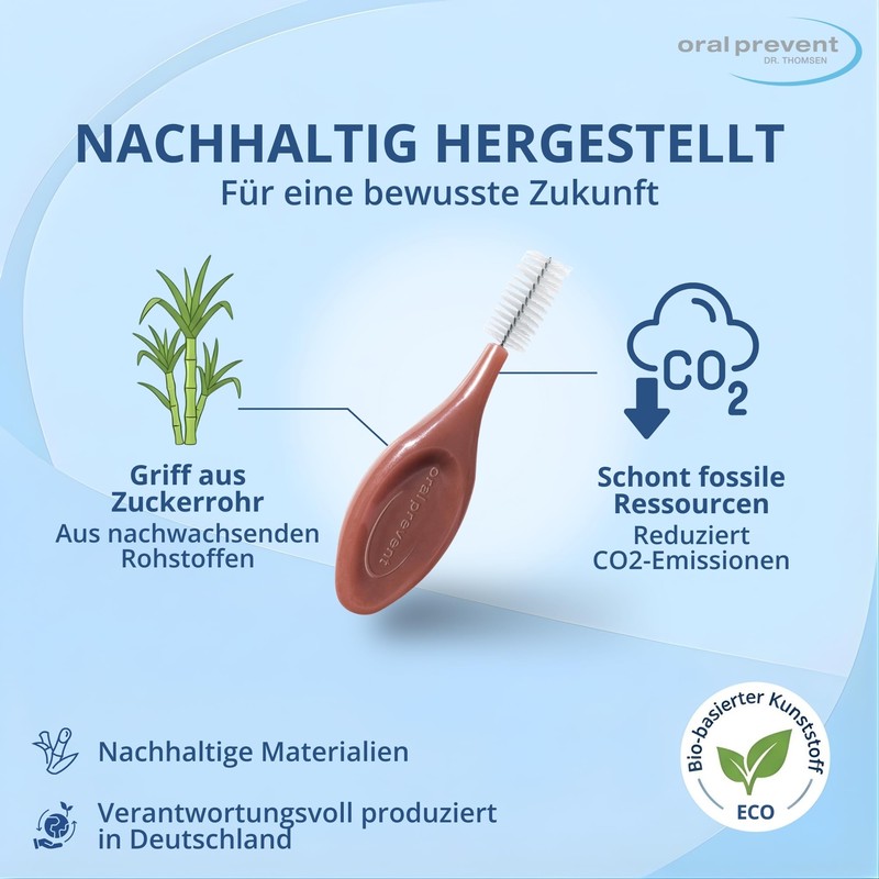 25 pieces: Smart Grip brushes made from bio-based plastic 25.00