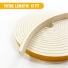 Weather Stripping Foam Tape, 17 Ft Door Seal Strip, EVA