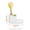 Full Circle Stash, Ceramic Kitchen Sink Caddy, Stylish Modular Sponge