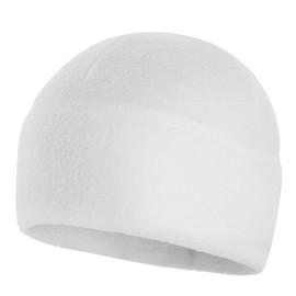 M-Tac Watch Cap Fleece 260 Mens Winter Military Skull Tactical Hat Beanie (L, White)