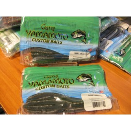 Gary Yamamoto Custom Fishing Baits 20 Yamamoto Fishing Baits 5" Senko Worms 9-10-912 Green Pumpkin Watermelon