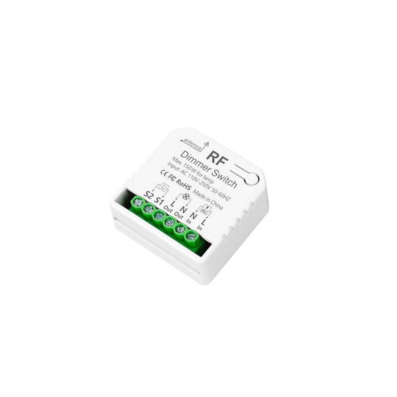 A Dimmer Control Module (Accessory) Compatible with Brand Radio Transmitters
