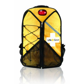 Life Gear Wings of Life Emergency Survival Kit - Disaster and Emergency Preparedness Bug Out Bag, 3 Day (72 hour) Kit Food, Water, First Aid and Tools For 1 Person