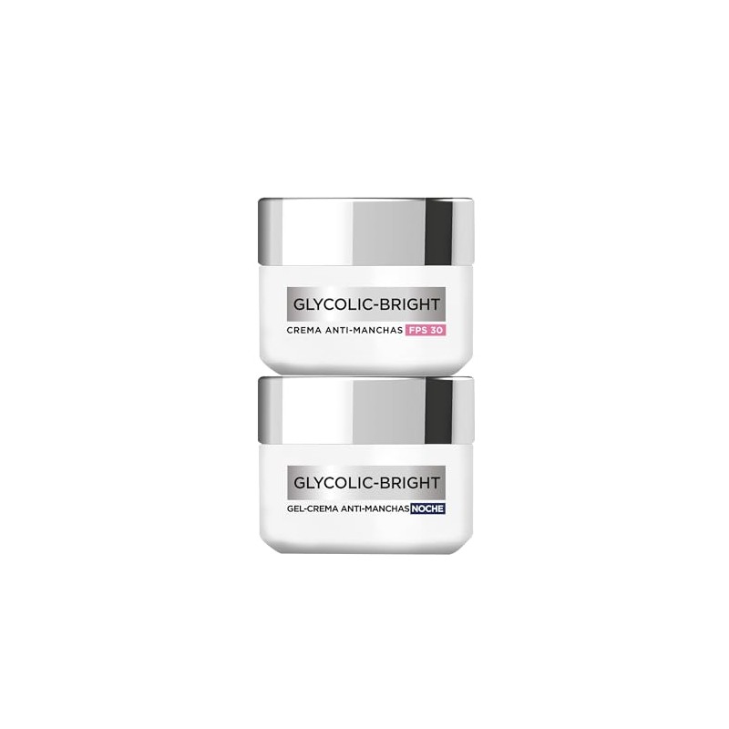 LOral Paris Kit Glycolic Bright Crema da 50ml Crema noche