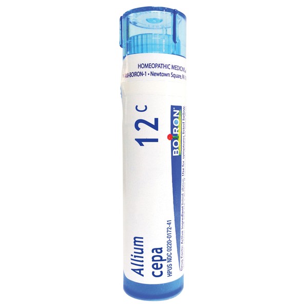 Boiron Allium Cepa 12C, 80 Pellets, Homeopathic Medicine for Runny Nose