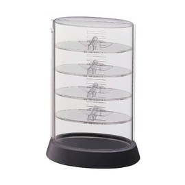 Shinko Hanger Eye Collector Tower Glasses Collection Case Silver