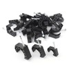 (50 Pack) TMKOOL 1 inch Half J Clamp J-Hook with
