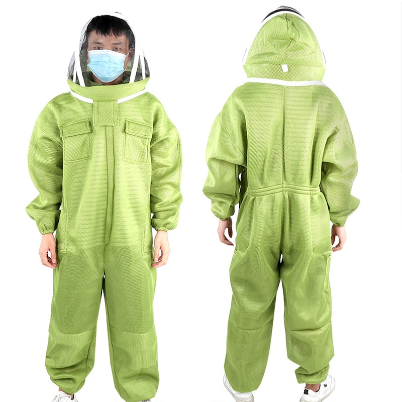 Breathable Thicken One‑Piece Beekeeping Protective Suit Beekeepers Bee Suits Accessory