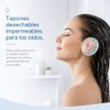 100 Protectores Auditivos Desechables para Teñir el Cabello, Ducha, Baño