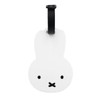 Miffy Die Cut Luggage Tag B100 Face White